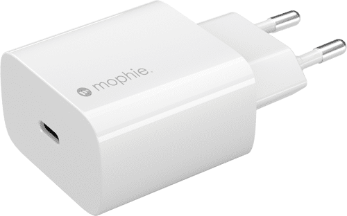 Mophie Wall Charger Usb-c 30w White Hvit
