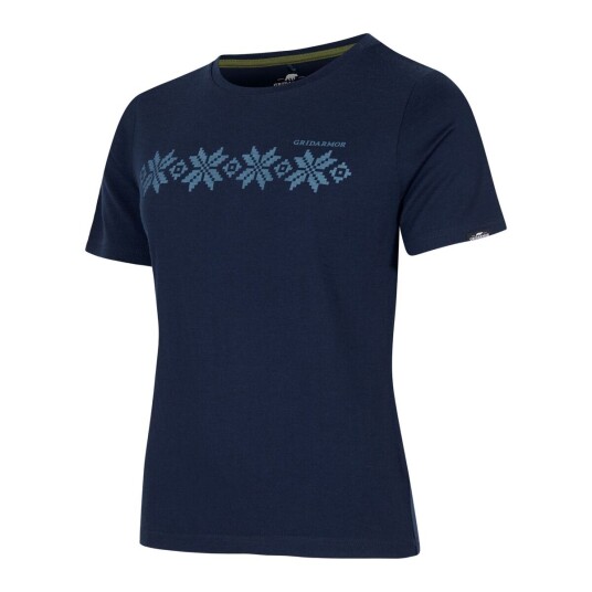 Gridarmor Larsnes Merino T-shirt Wmn Navy Blazer S