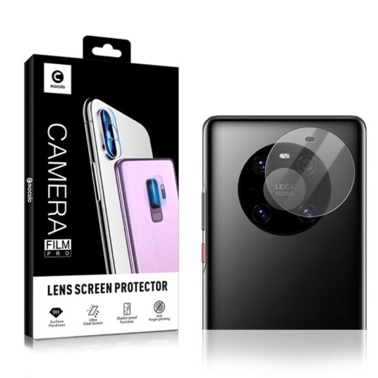 MOCOLO Huawei Mate 40 Pro Mocolo Beskyttelsesglass til Kameralinse - Gjennomsiktig MOCOLO Huawei Mate 40 Pro Mocolo Beskyttelsesglass til Kameralinse - Gjennomsiktig