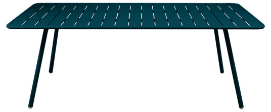 Fermob Luxembourg Table 207x100 cm Acapulco Blue 21