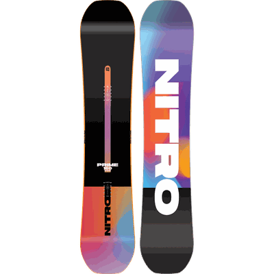 Nitro Snowboard Prime Chroma Cam-Out Wide 24/25, snowboard, herre Flerfarget 164cm Nitro Snowboard Prime Chroma Cam-Out Wide 24/25, snowboard, herre Flerfarget 164cm