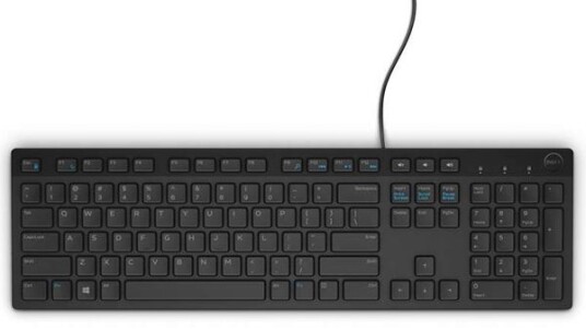 DELL Keyboard USB KB216 Multimedia black
