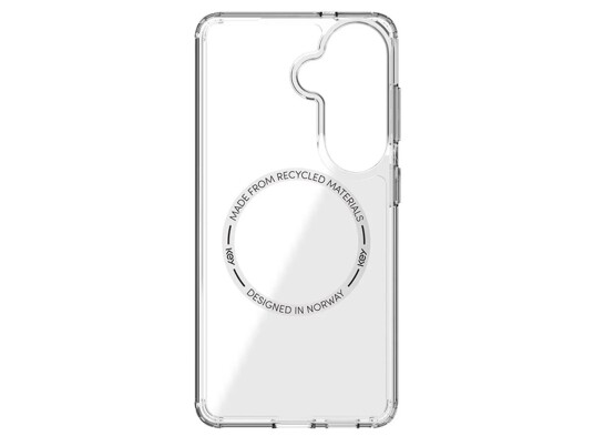 Key Silikondeksel Samsung S26 Qi2 Trådløs lading Gjennomsiktig