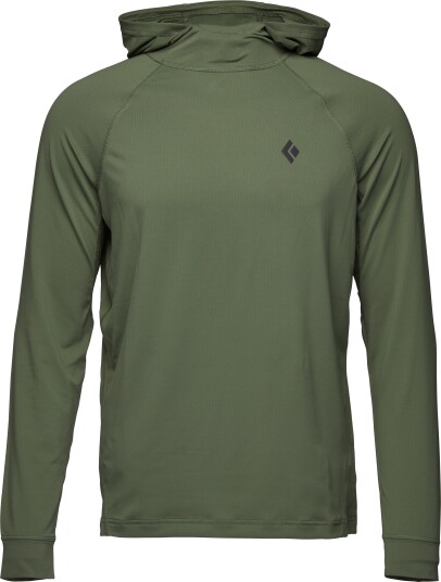 Black Diamond Men"s Ls Alpenglow Hoody Tundra MED Black Diamond Men"s Ls Alpenglow Hoody Tundra MED
