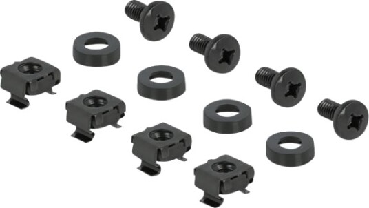 Delock Dekkepanel For Rackavskjerming Grå 1U 19" 66533