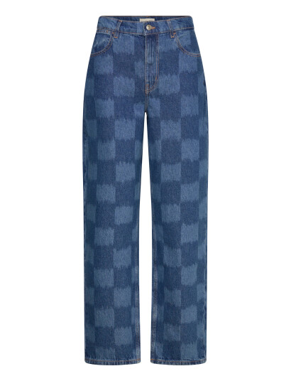 Marimekko Maridenim Barrel Jäkälä L Blue 32 30