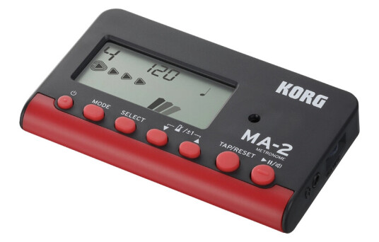 Korg Ma-2-Bkrd Metronome Svart Og Rød Korg Ma-2-Bkrd Metronome Svart Og Rød