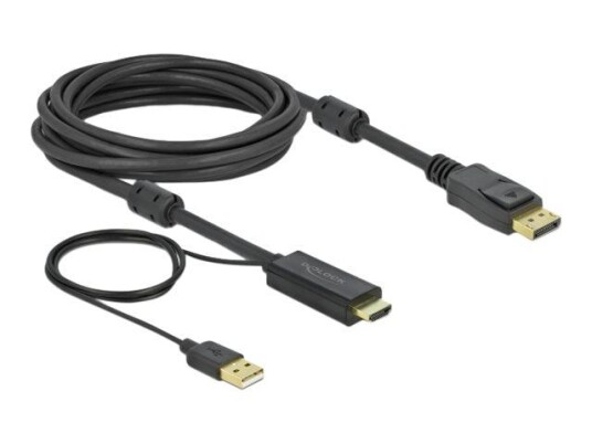 Delock video/lydkabel - DisplayPort / HDMI - 5 m