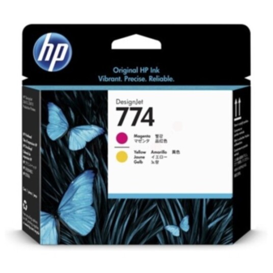 HP P2V99A Blekkpatron, magenta/gul