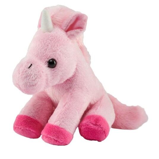 Wild Republic Pocketkins Plysjbamse Rosa Enhjørning
