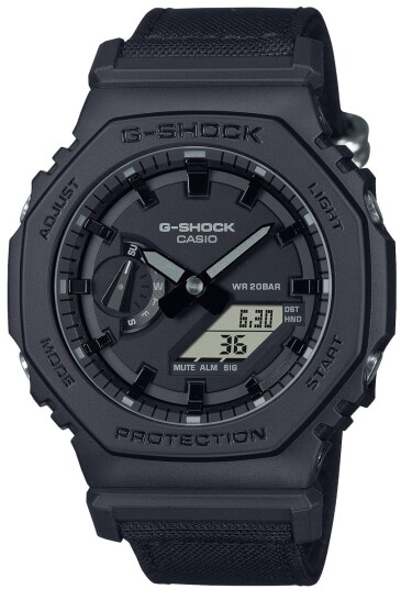 Casio Herreklokke GA 2100BCE 1AER G shock Sort/Resinplast Ø45.4 mm Casio Herreklokke GA 2100BCE 1AER G shock Sort/Resinplast Ø45.4 mm