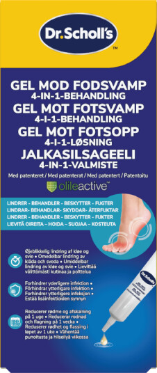 Dr. Scholl"s gel mot fotsopp 10 ml