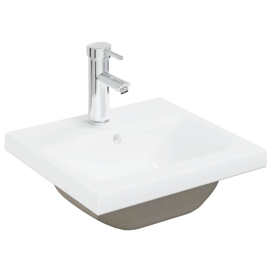 Vidaxl Vaskskap med innebygd vask og kran gammelt tre 3328905 Vidaxl Vaskskap med innebygd vask og kran gammelt tre 3328905