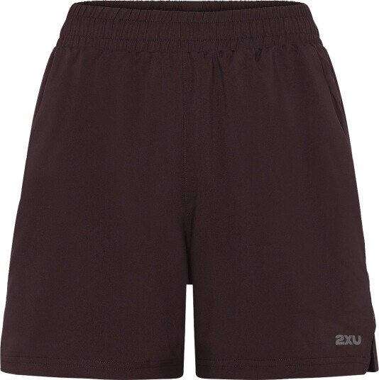 2XU Aero 5 Inch Shorts   BARK/BLACK REFLECTIVE   M