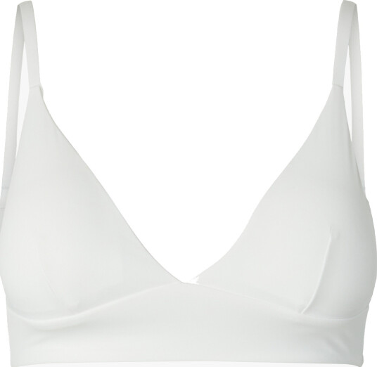 Pieces Namee Triangle Bra Hvit XL
