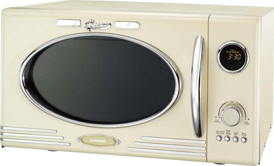 MELISSA Mikrobølgeovn elektronisk grill 23L 800 W Cream MELISSA Mikrobølgeovn elektronisk grill 23L 800 W Cream