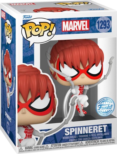Funko Pop! Vinyl Exclusive Marvel Spinneret figur Funko Pop! Vinyl Exclusive Marvel Spinneret figur
