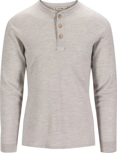 Aclima WarmWool Granddad-shirt (M) herre, beige - Str. M Aclima WarmWool Granddad-shirt (M) herre, beige - Str. M