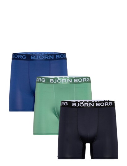 Björn Borg Sports Microfiber Boxer 3P Multi/patterned S