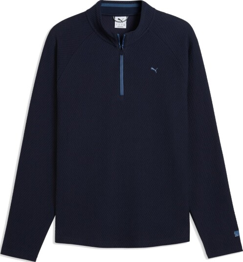 Puma Boulder 2.0 1/4 Zip - Lc Golfgenser herre Deep-Navy XXX-Large