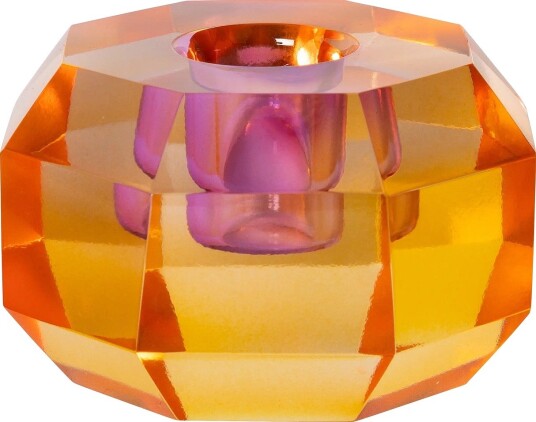 C"est Bon | Crystal Holder Yellow Ombre 4,5X7X7 Cm | 7X7X4.5CM