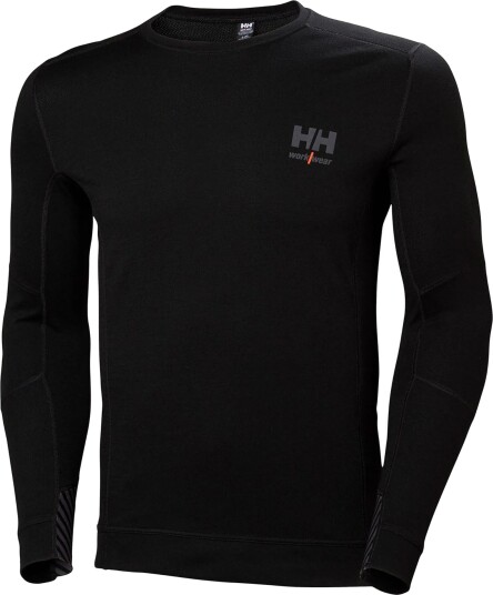 Helly Hansen Workwear Men's Lifa Merino Shirt XL, Black Helly Hansen Workwear Men's Lifa Merino Shirt XL, Black