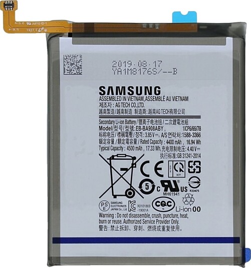 Samsung Galaxy A90 5G (SM-A908B, SM-A908F) Batteri EB-BA908ABY - 4500mAh