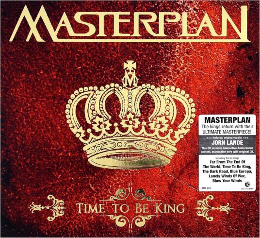 Masterplan Time To Be King CD
