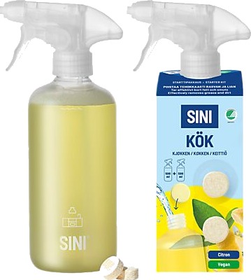 Sini rengjøringspray kjøkken start Sini rengjøringspray kjøkken start