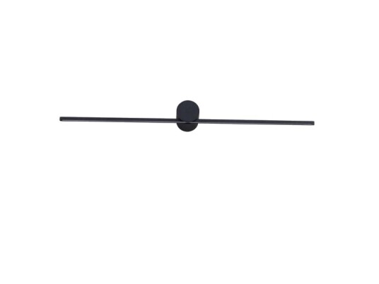 Light Prestige Moderne Lang Vegglampe I Svart Over Speil Light Prestige Moderne Lang Vegglampe I Svart Over Speil