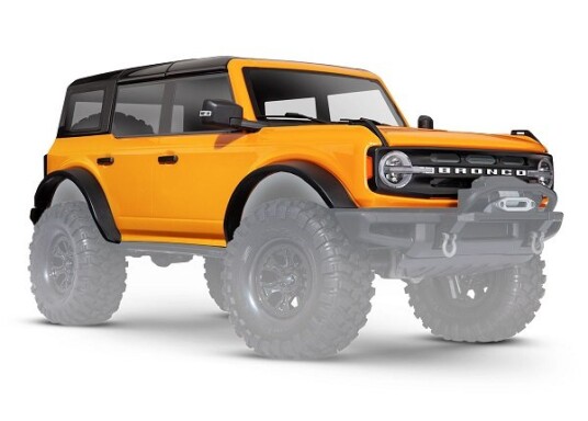 Traxxas 9211X Body Ford Bronco 2021 Orange Complete