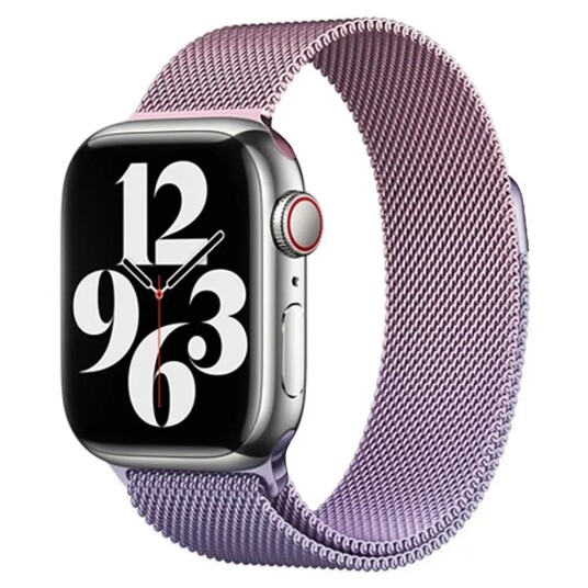 INCOVER Apple Watch (38/40/SE/41mm) Gradient Magnetic Stainless Steel Strap - Rosa / Lilla
