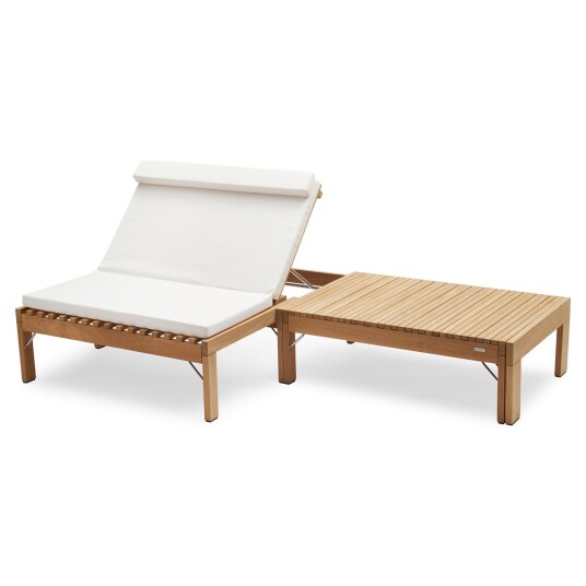 Skagerak Riviera Lounge pute hvit