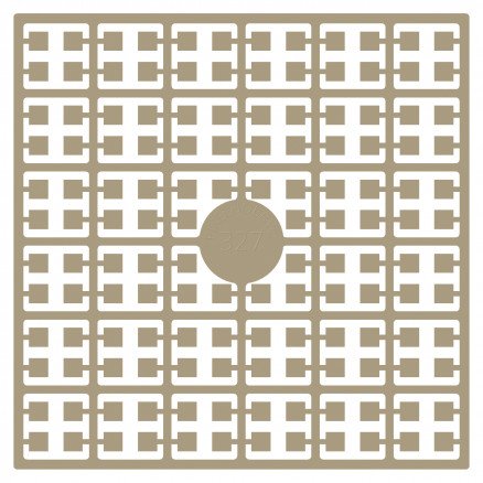 Pixelhobby Midi Perler 327 Ekstra Lys Beige Brun 2x2mm 140 pixels