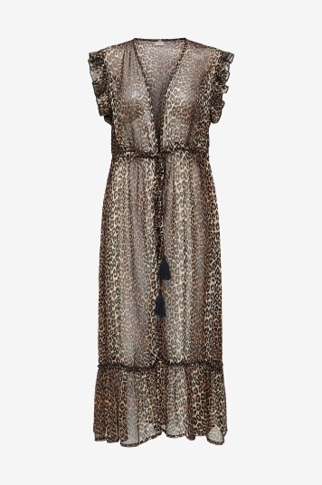Only Carmakoma   Maxikjole carLilja Life Beach Dress Acc   Beige