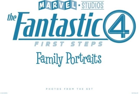 Marvel Studios' The Fantastic Four: First Steps   Family Portraits: Photos From The Set