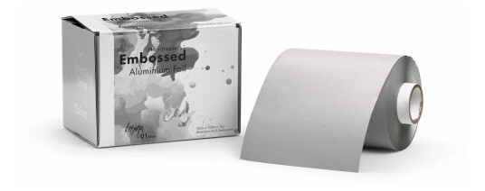 Embossed Aluminium Foil Silver 100m Embossed Aluminium Foil Silver 100m