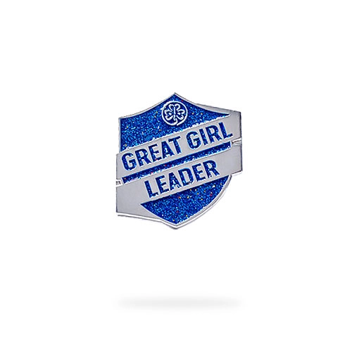 Great Girl Leader pins WAGGGS Great Girl Leader Pin