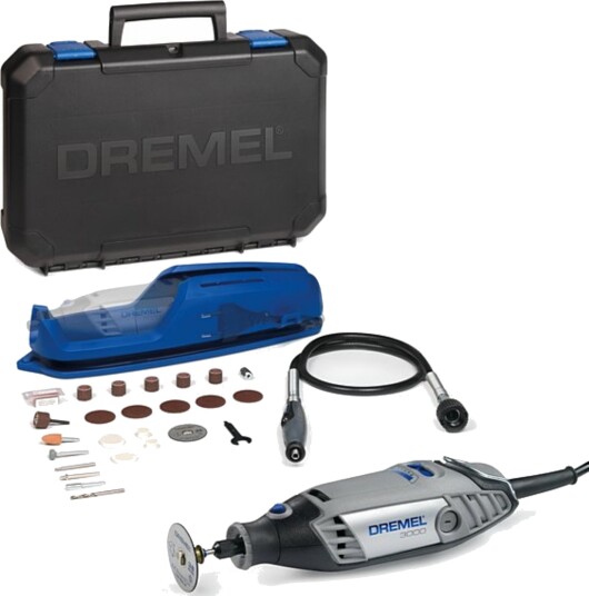 Dremel 3000JP Multiverktøy 130W med 25 Tilbehør og Oppbevaringsveske Dremel 3000JP Multiverktøy 130W med 25 Tilbehør og Oppbevaringsveske