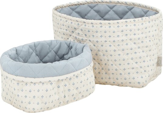 Cam Cam Copenhagen Quilted Storage Basket Set Of Two Ocs Caprice Caprice One Size