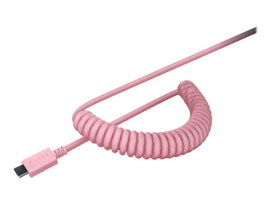 Razer - Tastehettesett - Kvartsrosa - Med Matching Coiled Cable