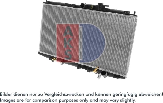 AKS DASIS 100027N Radiator motorkjøling