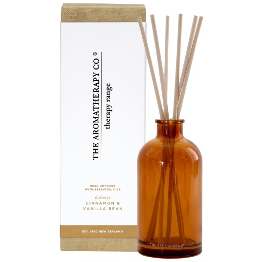Therapy Range Cinnamon & Vanilla Bean Reed Diffuser 250 Therapy Range Cinnamon & Vanilla Bean Reed Diffuser 250