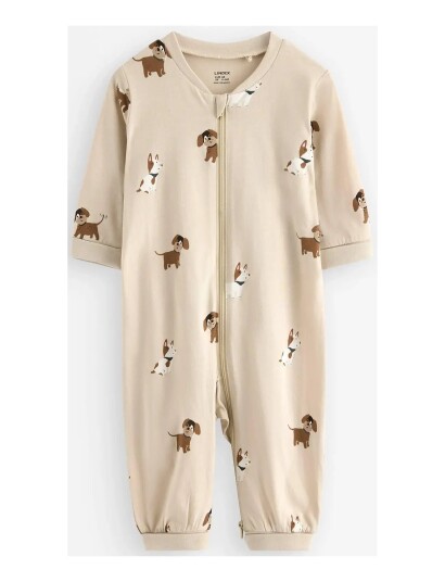 Lindex Pyjamas Dogs Bf Beige 92