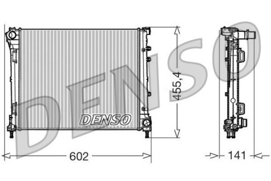Radiator DENSO DRM09160 Radiator DENSO DRM09160