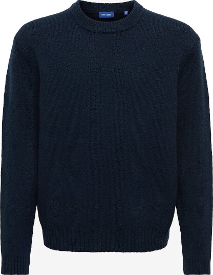 ONLY & SONS JUNIOR   Collegegenser Osjjames Rlx Crew Knit   Blå