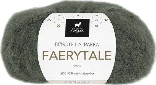 DSA, Faerytale garn 761 Mørk Olivengrønn DSA, Faerytale garn 761 Mørk Olivengrønn