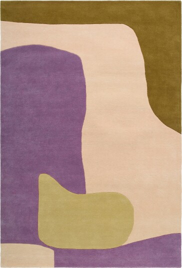 Abstract Ullteppe 300x400 cm Natur