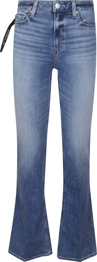 Paige Dame Jeans Blå W29,