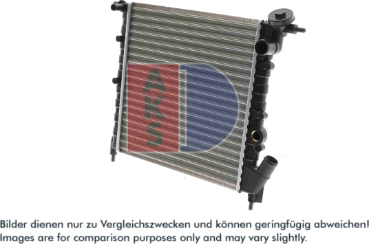 AKS DASIS 180670N Radiator motorkjøling